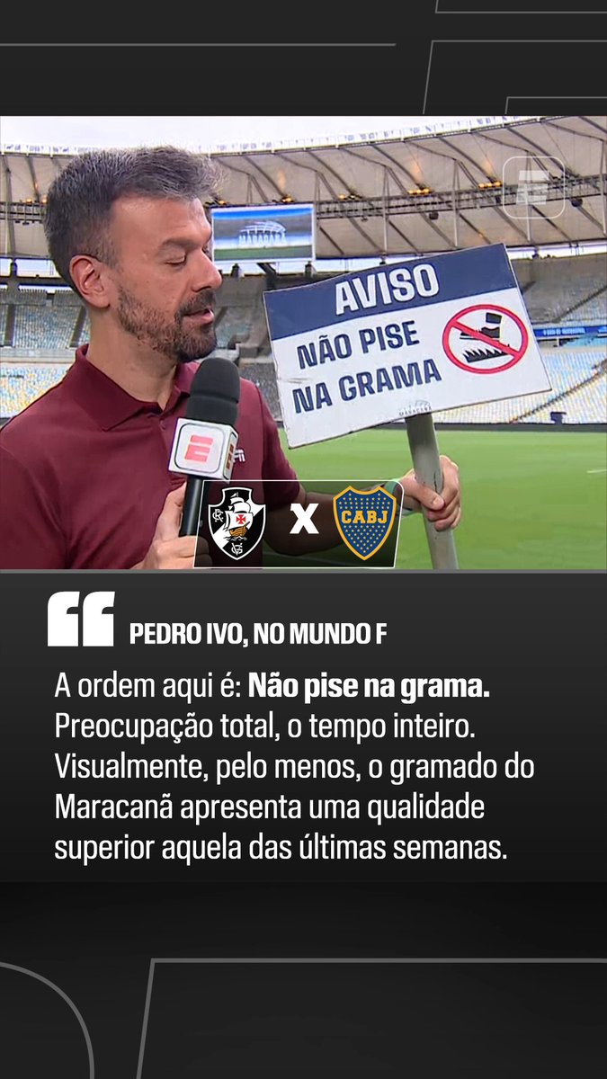 Gramado do maracanã apresenta melhoria para a semifinal da copa sul-americana