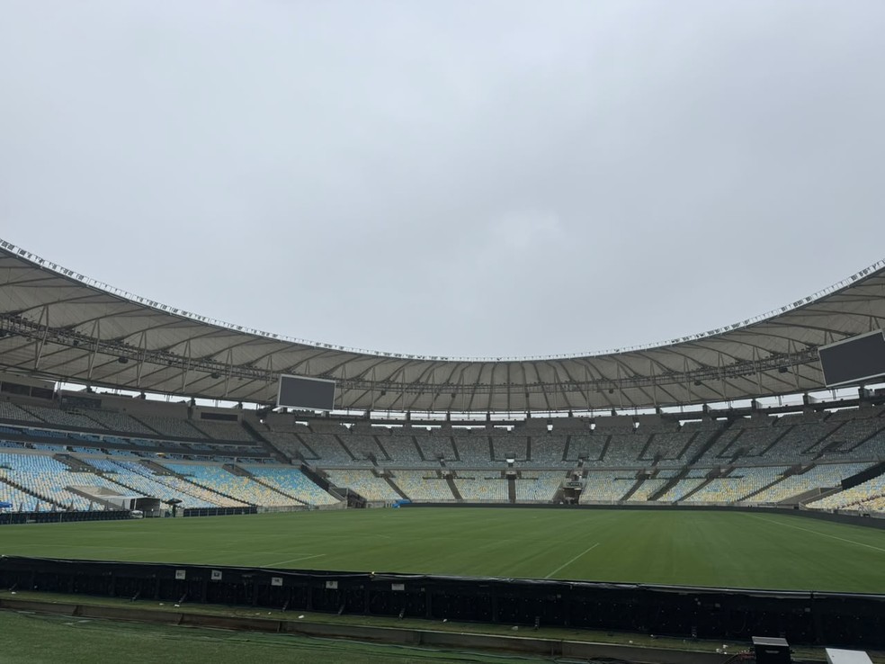 Gramado do Maracanã passa por avaliação após partida decisiva