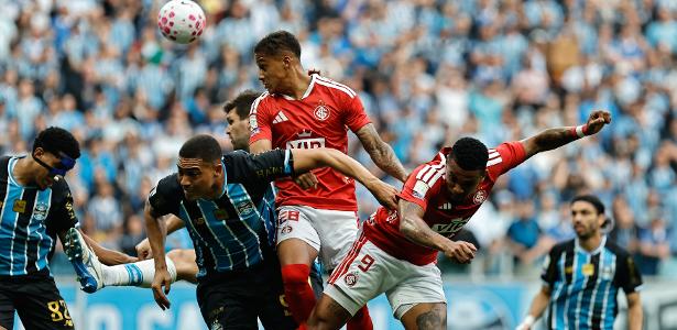 Grenal 445 termina em empate e mantém Grêmio e Internacional na zona de rebaixamento
