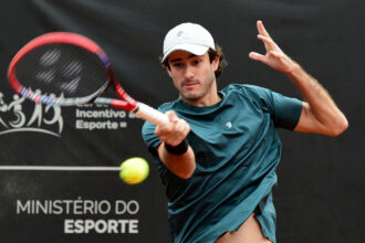Gustavo Heide é superado por Guido Justo e termina como vice-campeão em Curitiba