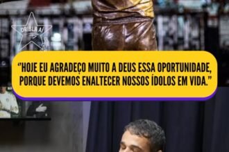 Homenagem em vida ao maior ídolo do clube emociona torcedores
