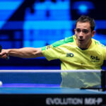 Hugo Calderano persegue vaga nas quartas de final do China Smash em Pequim