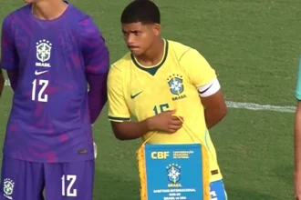 Huguinho brilha como capitão da Seleção Sub-20 em vitória contra os Estados Unidos