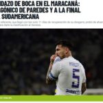 Imprensa argentina destaca classificação do Boca Juniors sobre o Vasco no Maracanã