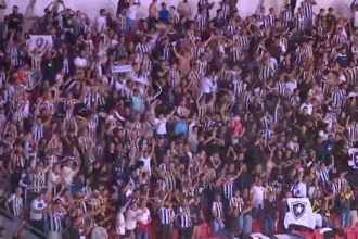 Ingressos à venda para a torcida visitante no confronto entre internacional e botafogo