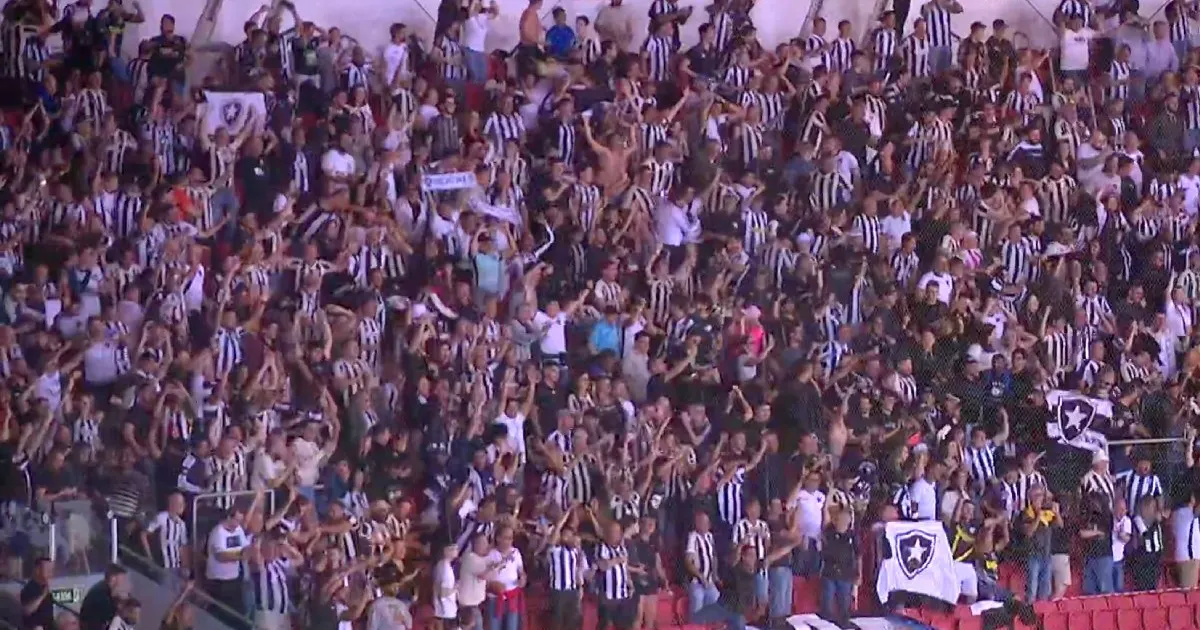 Ingressos à venda para a torcida visitante no confronto entre internacional e botafogo