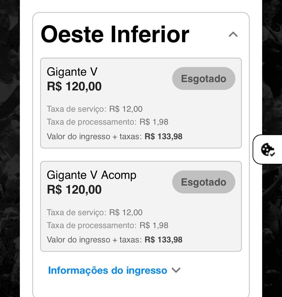 Ingressos esgotados para Setores da torcida do Vasco geram expectativa no Engenhão