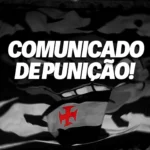 Ira Jovem recebe punição do Bepe e fica impedida de usar materiais em jogos do Vasco
