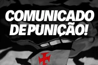 Ira Jovem recebe punição do Bepe e fica impedida de usar materiais em jogos do Vasco