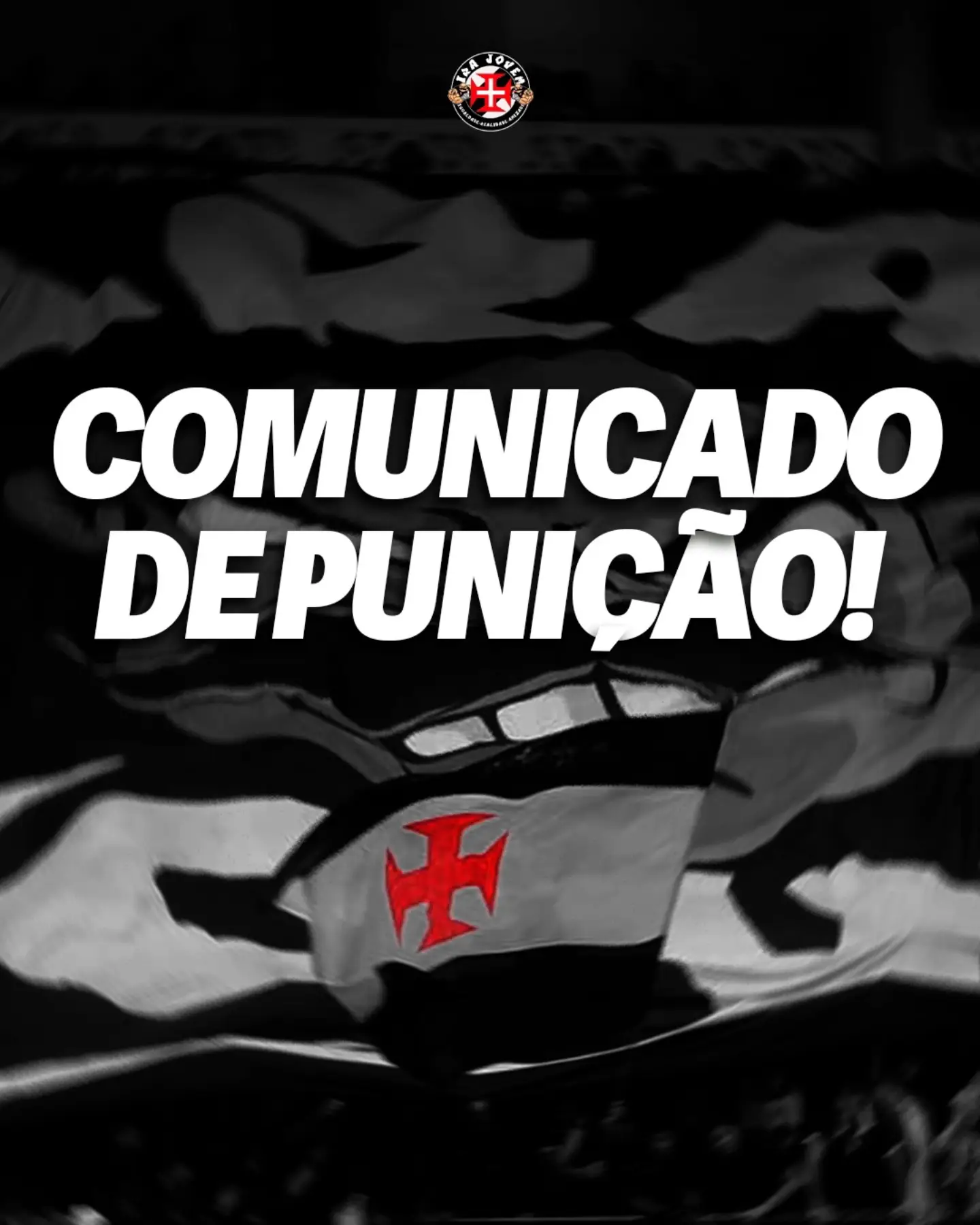 Ira Jovem recebe punição do Bepe e fica impedida de usar materiais em jogos do Vasco