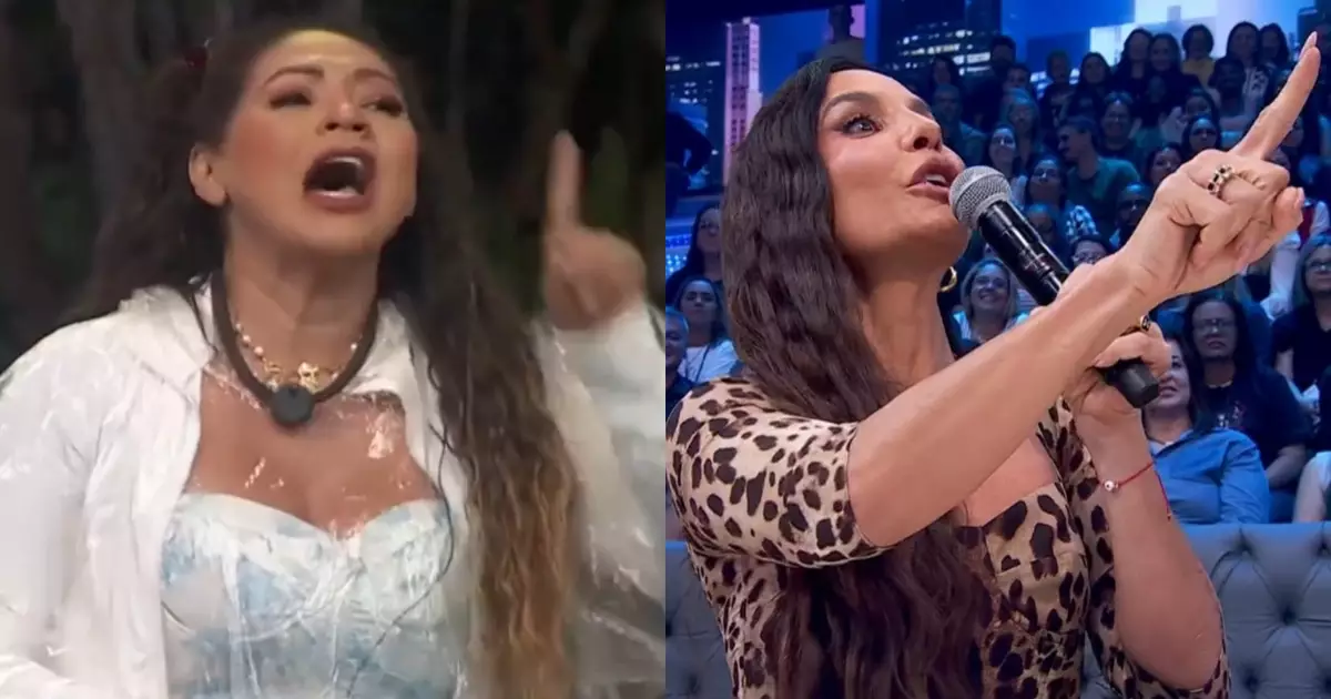 Ivete Sangalo é citada em confronto acalorado entre Darlin e Maíra em a Fazenda 18