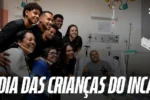 Jogadores do Botafogo visitam pacientes pediátricos do INCA em ação especial
