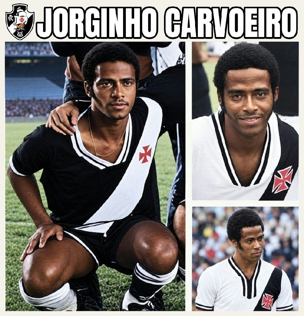 Jorginho Carvoeiro: a trajetória do herói vascaíno que conquistou o Brasil em 1974