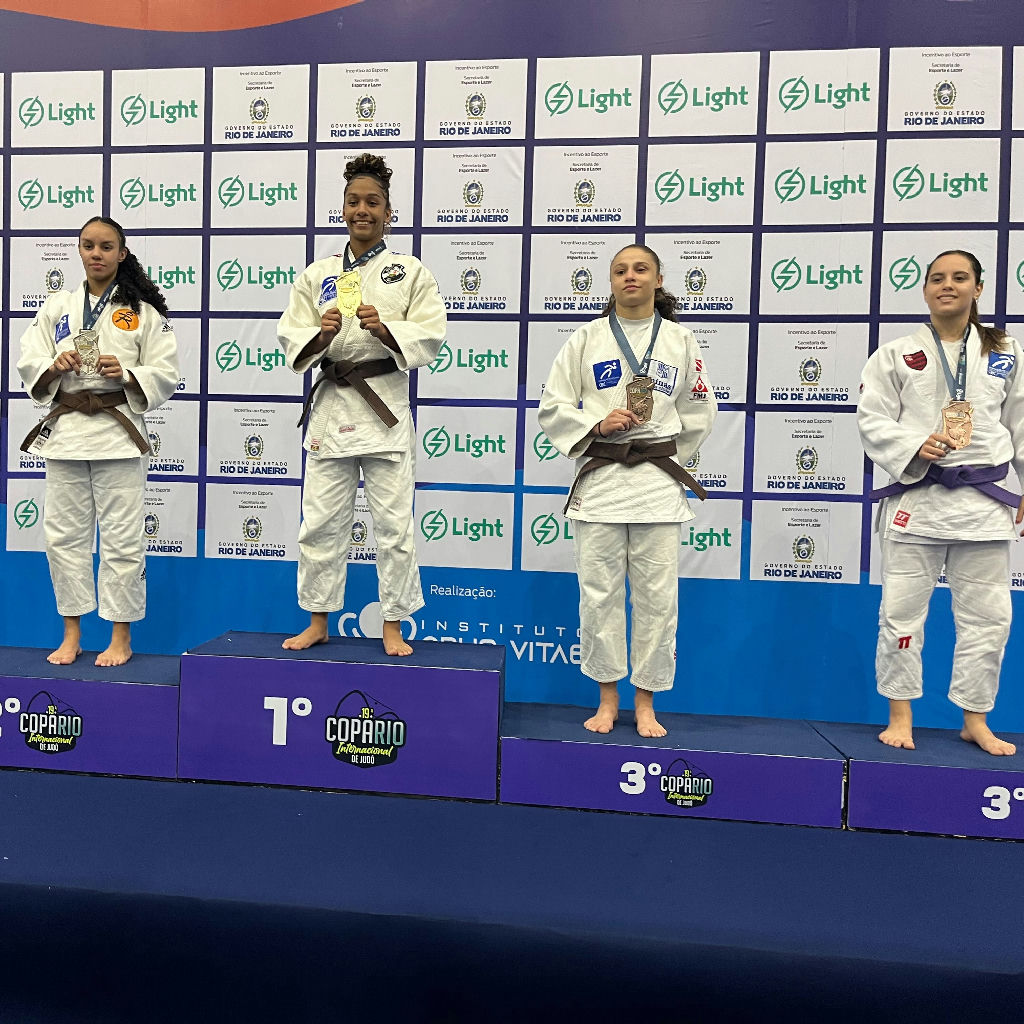 Judocas do Umbra Vasco brilham e conquistam pódios na Copa Rio Internacional