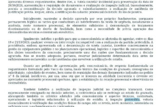 Justiça mantém decisão sobre uso do Maracanã e nega novos pedidos do autor