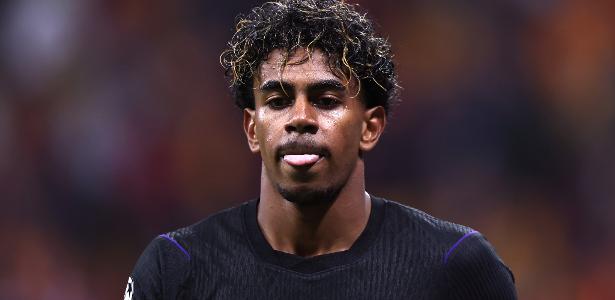 Lamine Yamal responde provocação de Mario Lemina após brilhar na Champions League
