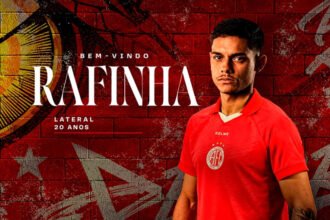 Lateral esquerdo Rafinha é o novo reforço do América de Natal para a temporada