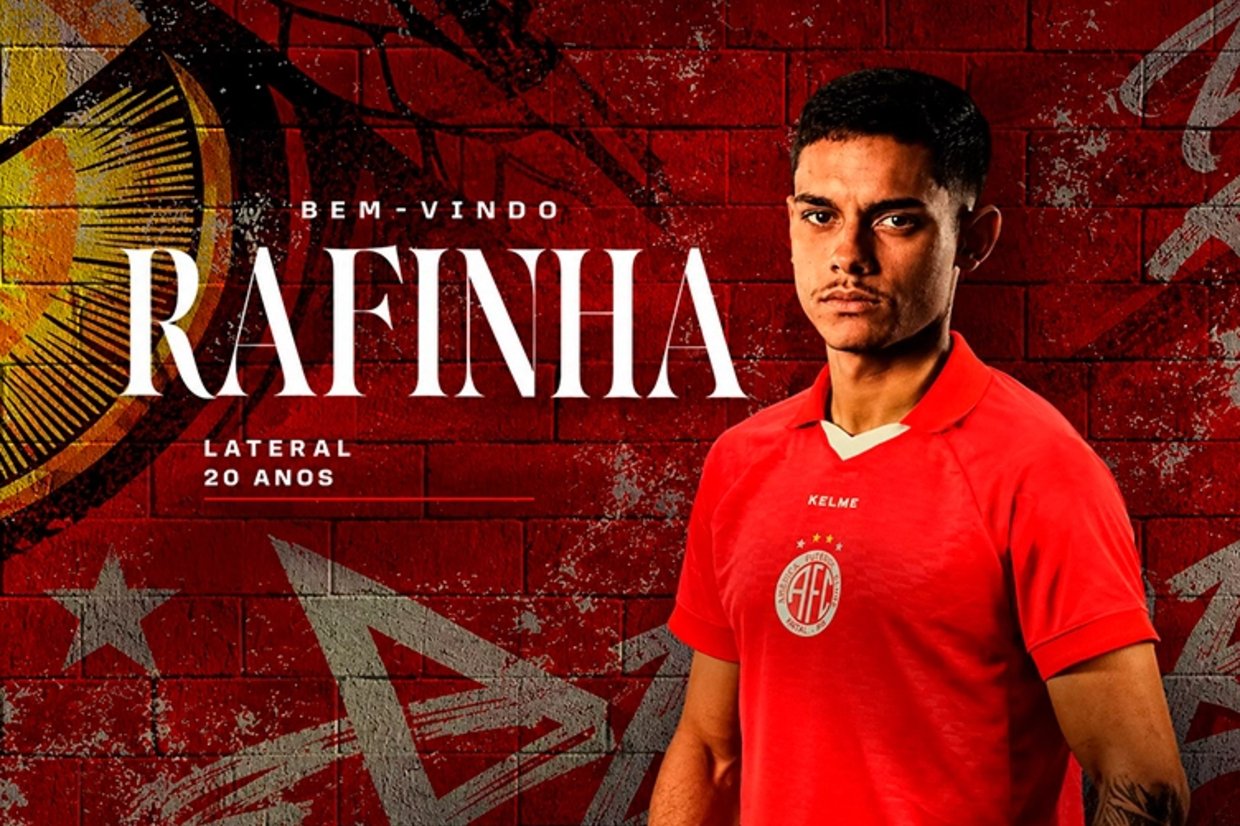 Lateral esquerdo Rafinha é o novo reforço do América de Natal para a temporada