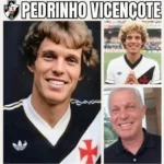 Lateral histórico do vasco, pedrinho vicençote comemora idade nova
