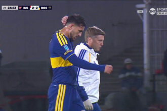 Leandro Paredes sofre lesão e deixa campo precocemente em duelo do Boca Juniors