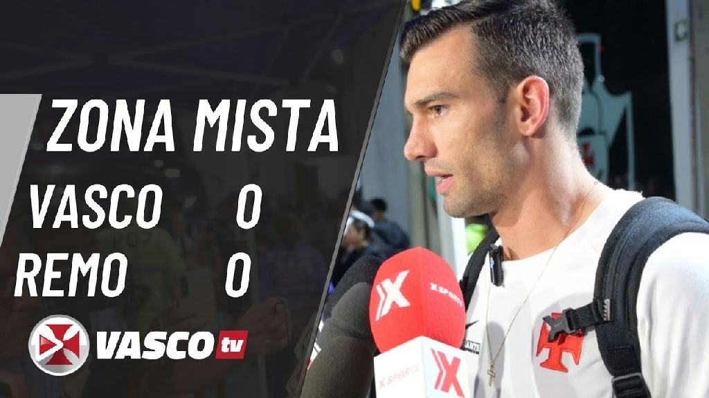 Léo Jardim avalia empate sem gols entre Vasco e Remo na zona mista