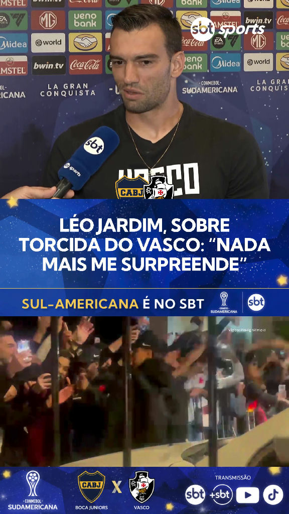 Léo Jardim destaca fidelidade da torcida do Vasco em entrevista exclusiva