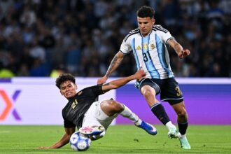 Leonel Flores brilha pela Argentina e vira alerta para o Vasco na Sul-americana