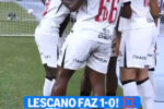 Lescano abre o placar para o Vasco com assistência precisa de Bruno Duarte no Brasileirão