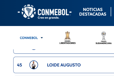 Loide Augusto é reintegrado e ganha inscrição na Copa Sul-americana