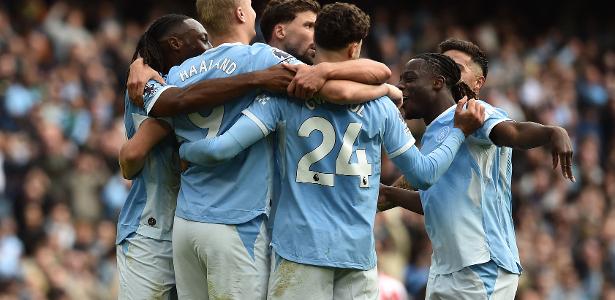 Manchester City e PSG se enfrentam pela Liga dos Campeões no Etihad Stadium