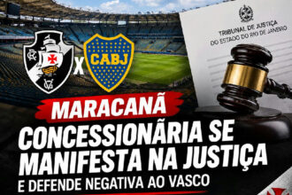 Maracanã nega uso ao Vasco em disputa judicial envolvendo gramado