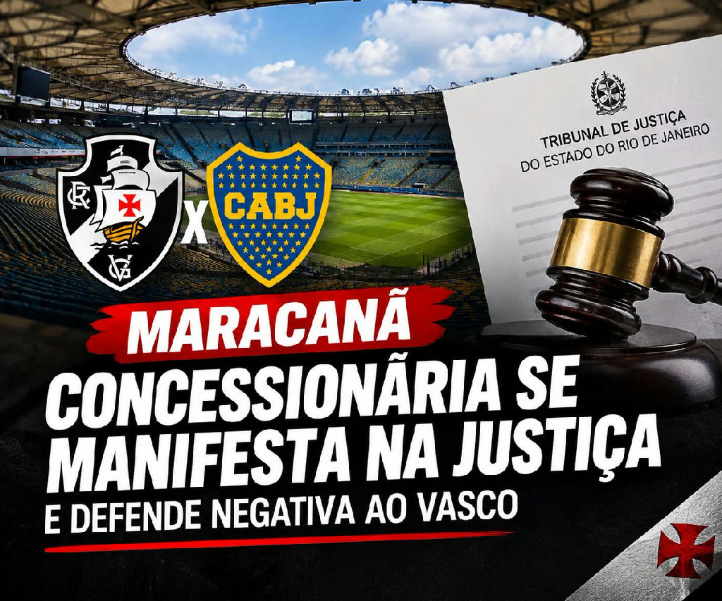 Maracanã nega uso ao Vasco em disputa judicial envolvendo gramado