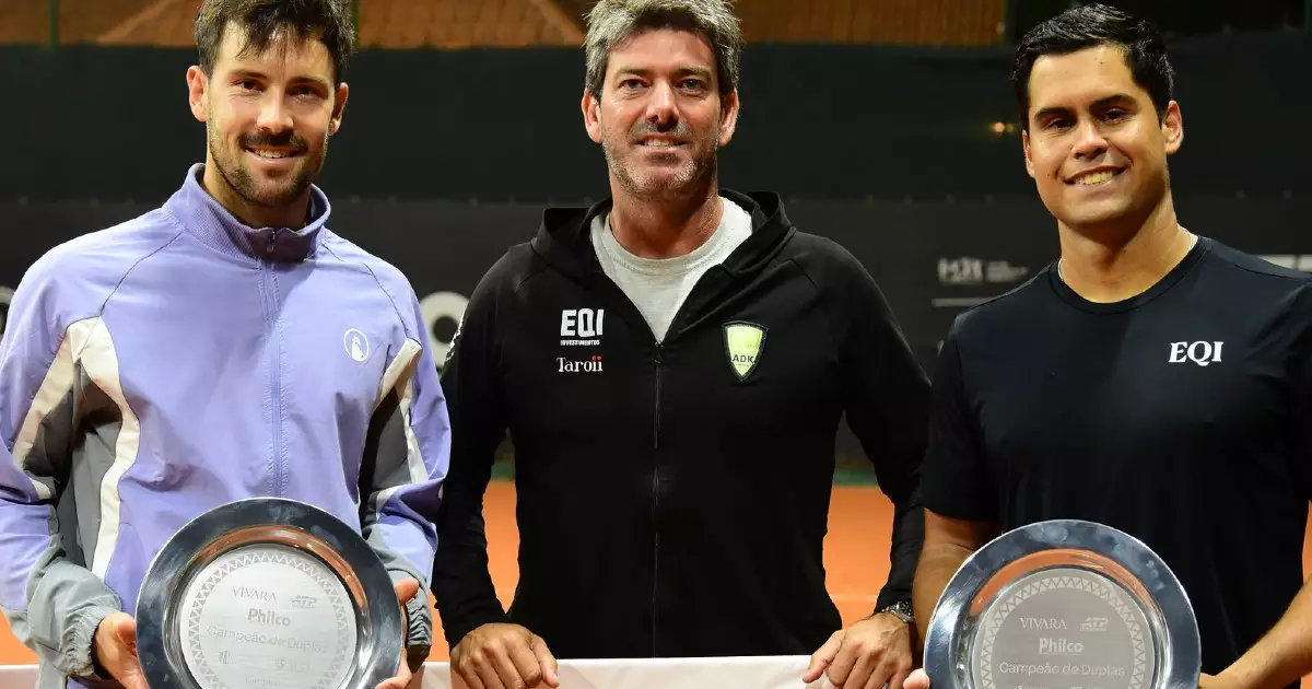 Marcelo Zormann conquista título de duplas no Challenger de Curitiba