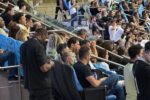Marcos lamacchia acompanha partida no maracanã com mario junqueira