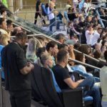 Marcos lamacchia acompanha partida no maracanã com mario junqueira