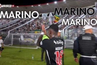 Marino brilha, marca duas vezes e comanda virada histórica sobre o Corinthians