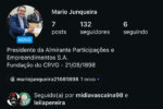 Mário Junqueira ingressa no Instagram e atrai atenção de Leila Pereira