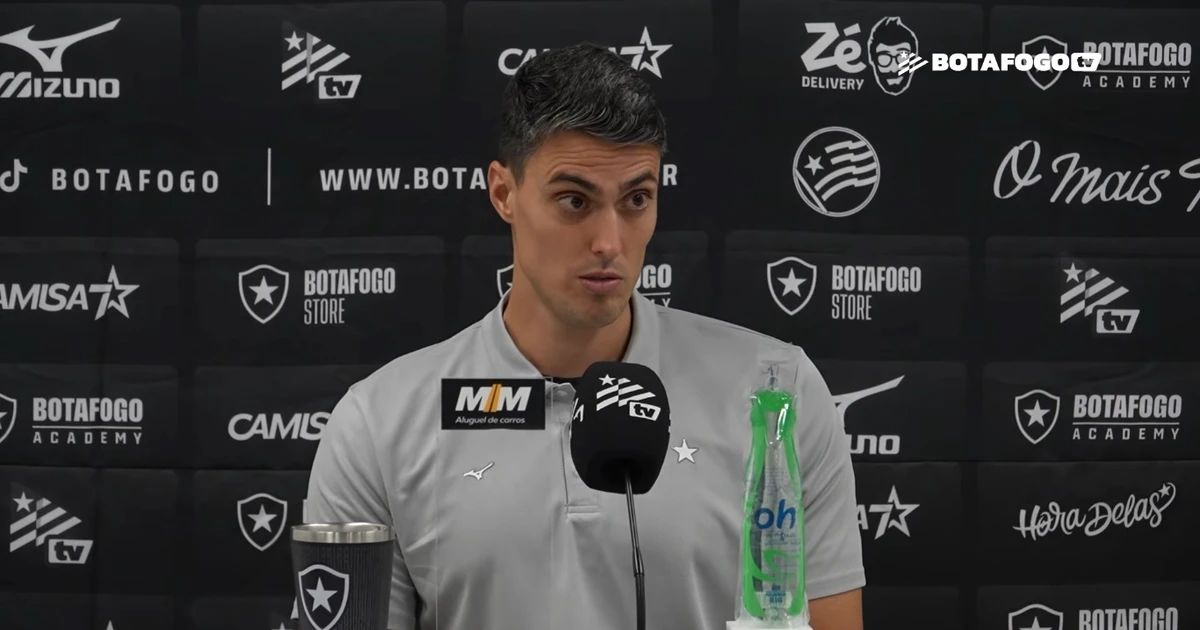 Matheus Bachi avalia empate do Botafogo contra o Coritiba e destaca evolução