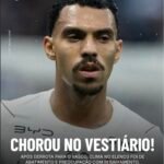Matheuzinho chora no vestiário e Corinthians demonstra preocupação com rebaixamento