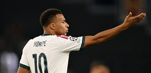 Mbappé entra no top-5 de artilheiros da Champions League em seu centésimo jogo