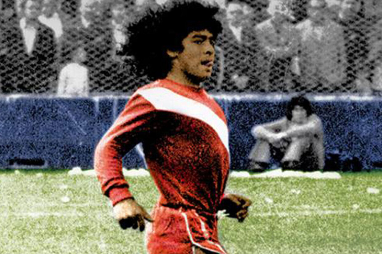 Meio século da estreia histórica de diego armando maradona no futebol