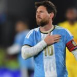 Messi oficializa aposentadoria da seleção argentina e recebe homenagem de Cristiano Ronaldo