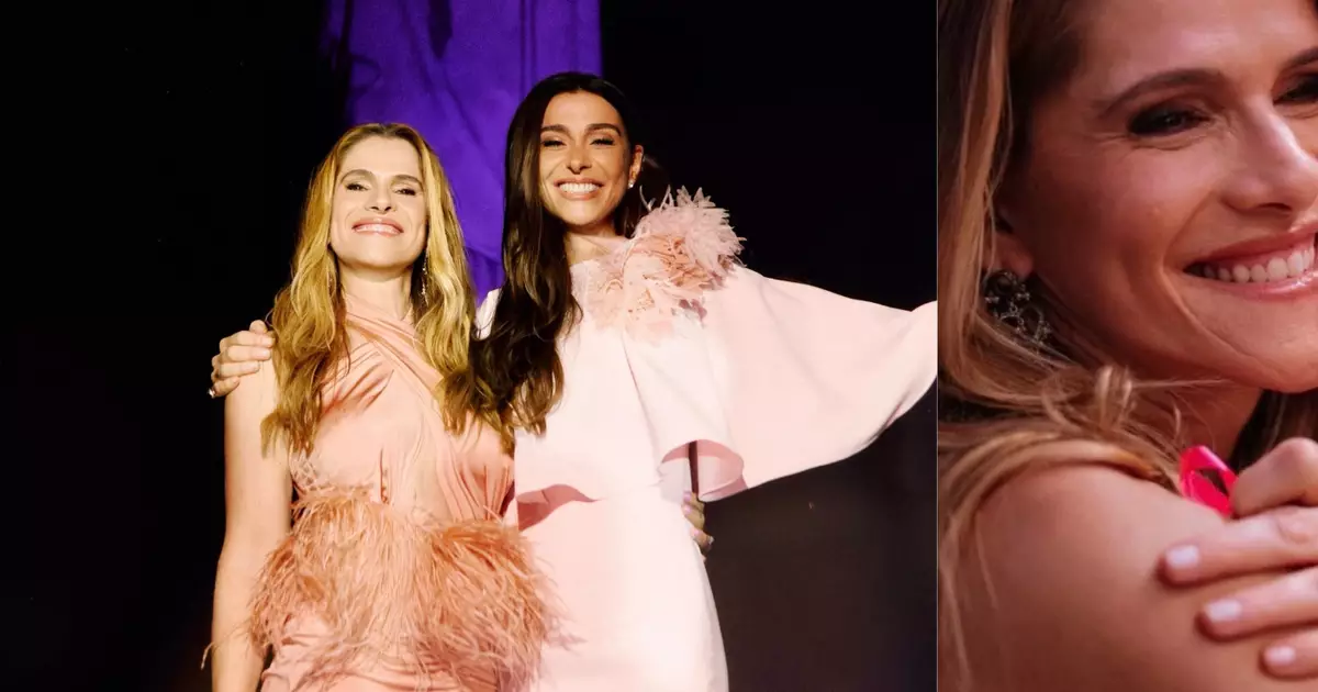 Mônica Martelli e Ingrid Guimarães brilham em evento do Outubro Rosa com looks de luxo