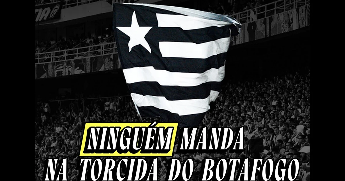 Movimento de torcedores do Botafogo suspende ações em clássico após agressão