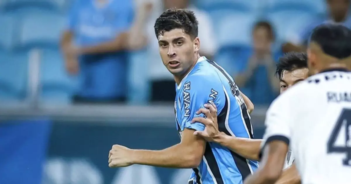 Nardoni sofre lesão muscular e desfalca o Grêmio em sequência decisiva