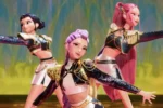 Netflix divulga ensaio inédito de coreografia do sucesso animado Guerreiras do K-Pop com grupo HUNTR/X