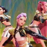 Netflix divulga ensaio inédito de coreografia do sucesso animado Guerreiras do K-Pop com grupo HUNTR/X