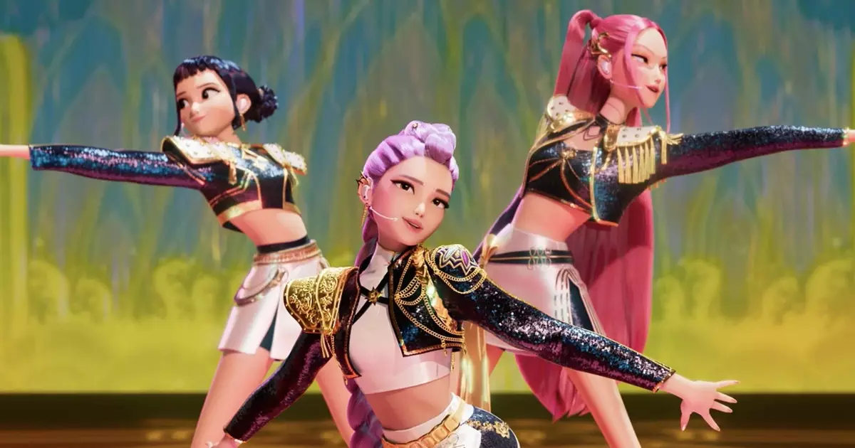 Netflix divulga ensaio inédito de coreografia do sucesso animado Guerreiras do K-Pop com grupo HUNTR/X
