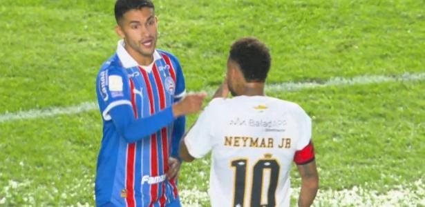 Neymar é expulso após confusão e Santos busca empate contra o Bahia