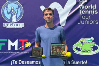 Nicolas Brandão conquista novo título de duplas no circuito juvenil em Leon